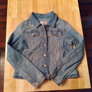 Justice denim jacket